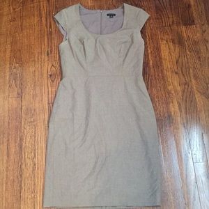 Ann Taylor tan sheath dress (suit collection)